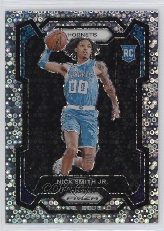 2023-24 Panini Prizm Fast Break Prizm Nick Smith Jr #135 Rookie RC