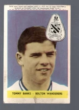 Tommy Banks 1958-59 A&BC Footballers #43 (Planet)