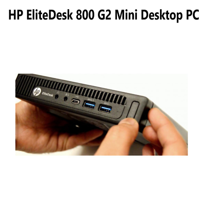 HP EliteDesk 800 G2 Mini PC Intel Core i5-6500T 8GB RAM 240GB SSD