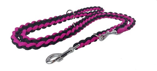 Guinzaglio per cani in corda di nylon STRONG DOG resistente, clip trigger CAMPIONE - Foto 25 di 32