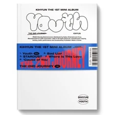 KIHYUN 1st Mini Album YOUTH THE 2ND JOURNEY Ver CD+96p P.Book+P.Card+Ticket+Gift