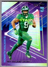 Kenneth Walker III Purple RC 2022 Recon #18 Chronicles Draft Picks Rookie