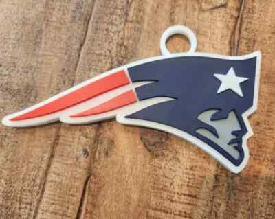 New England Patriots Oversized Pendant Necklace   Game Day Fan Accessory Gift