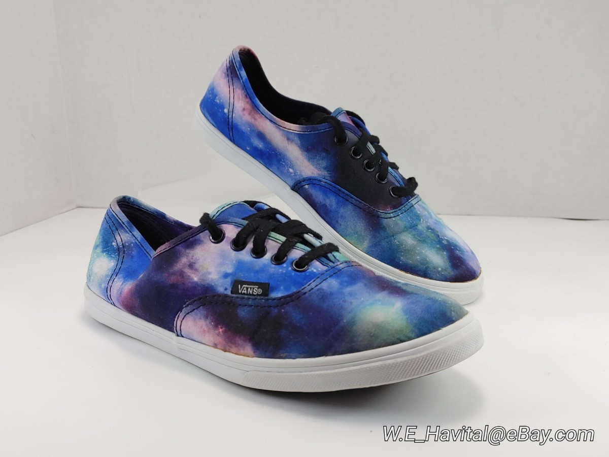 Vans® Unisex Cosmic Galaxy TB4R Blue Casual Shoes Sneakers Size M