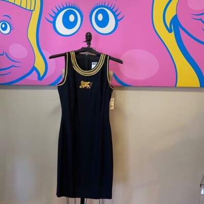 Moschino Couture Black Cruise Me Baby Dress NWT