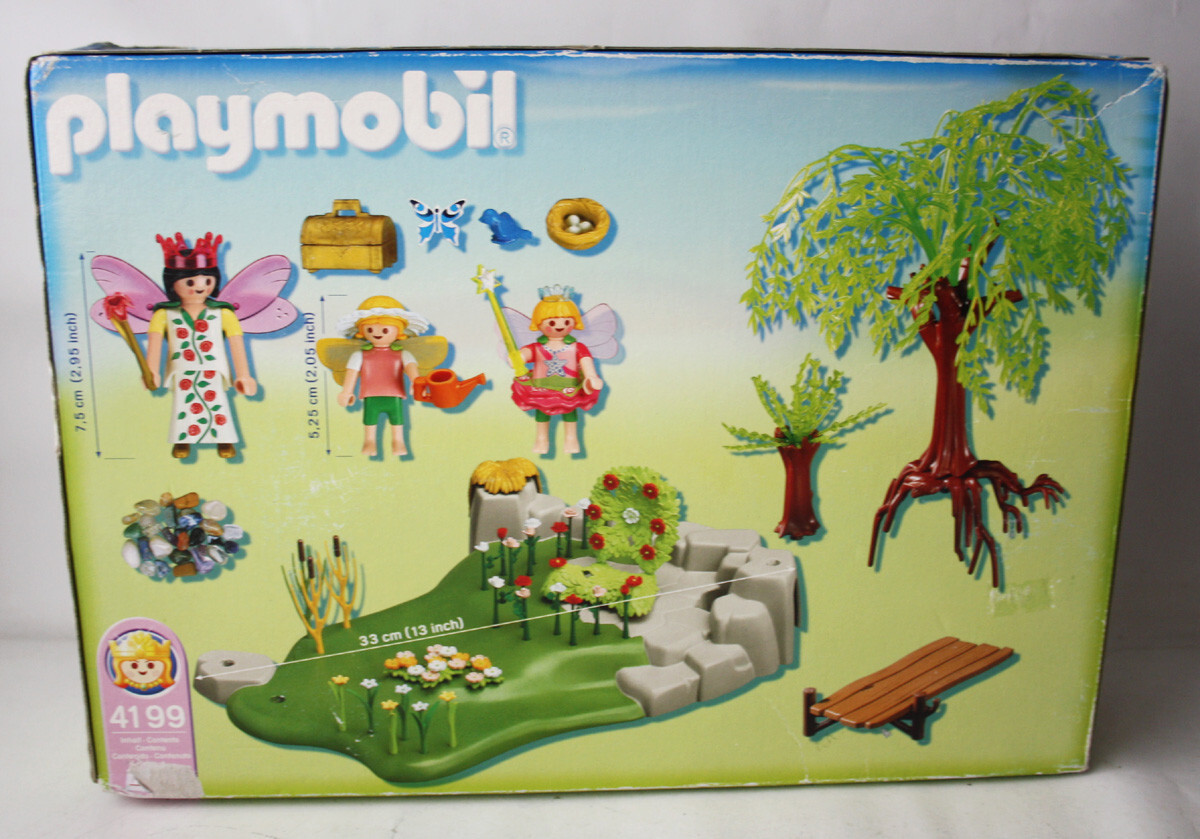 PLAYMOBIL 4199 THE FAIRY GARDEN FAIRY TALE WORLD 2006 NEW SEALED