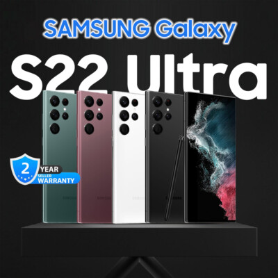 New Samsung Galaxy S22 Ultra 128/256G FACTORY Unlocked Verizon ATT TMobile Metro