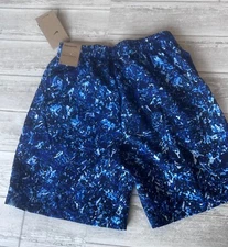 Nike Dri-Fit Shorts Youth Kids Boys Size L White Black Blue FV0275-480 NWT