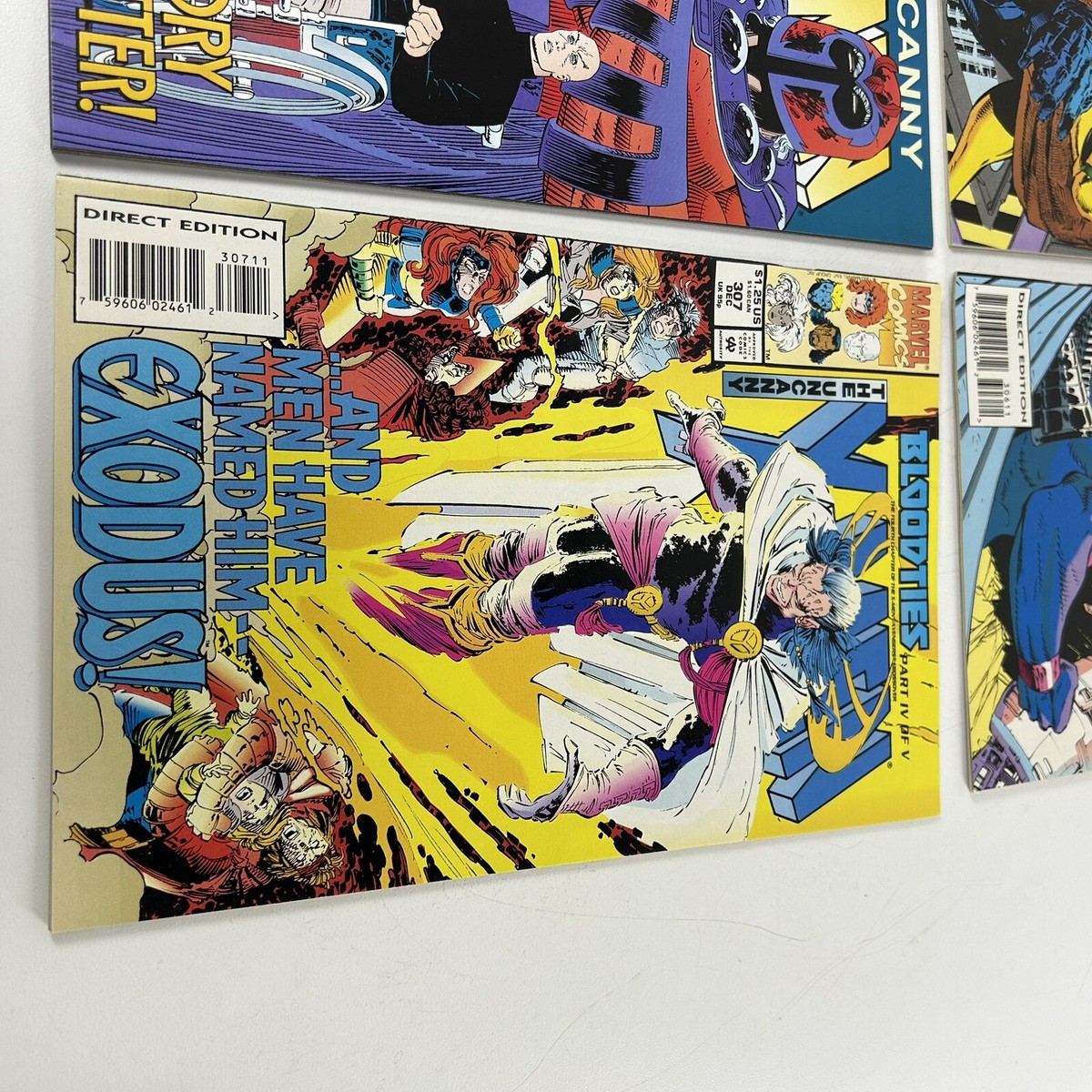 Uncanny X-Men #305 #306 #307 #309 NM MARVEL COMIC LOT BAGGED Uncanny X-Men #305 #306 #307 #309 NM MARVEL COMIC LOT BAGGED