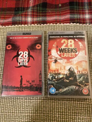 UMD Movies 28 Days Later And 28 WEEKS LATER* (Plays On U.S. PSP Systems) Set - Picture 1 of 3