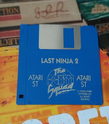 The Last Ninja 2 (System 3 1988) Atari ST (Diskette) works 16-bit classic