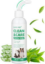 Ear Cleaner for Dogs and Cats,Dog Ear Infection Treatment for Itch Relief, Clean