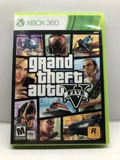 Grand Theft Auto 5 V (Xbox 360, 2013) Complete Map + Manual - Tested Free Ship