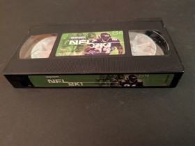 Promotional-Only Sega Sports NFL 2K1 VHS Tape 2000 Sega Dreamcast VERY RARE