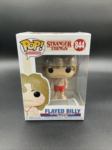 Funko Pop! Television Stranger Things Flayed Billy #844 w/Protector .