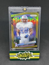 2025 Panini Prizm Cris Dishman True Gold Prizm /10 Oilers