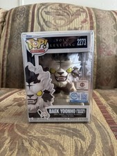 Funko Pop Solo Leveling Baek Yoonho Silver Mane #2273 Chalice Collectibles Excl…