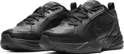 NEU Nike Air Monarch IV Größe 45,5 Herren Leder Sneaker Sportschuhe schwarz blac