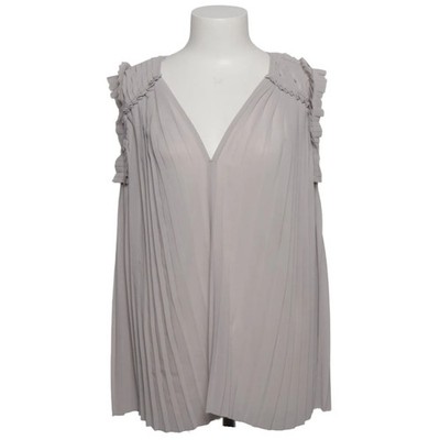 Max Studio, Top, Größe: L, Grau, Polyester, Einfarbig, Damen #sqV