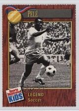 1990 Sports Illustrated for Kids Series 1 Legend Pele #213 0z9a