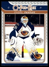 2009-10 O-Pee-Chee #719 Ondrej Pavelec Atlanta Thrashers Hockey Card