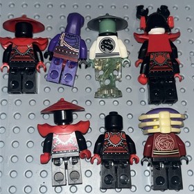 LEGO Ninjago Day of the Departed Master Yang, Chen, General Kozu Minifigure Lot