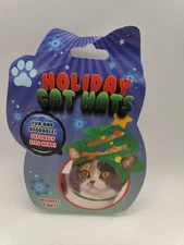 Holiday Cat Hat - Christmas Tree
