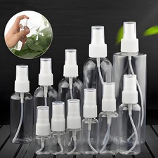 Mini Plastic Spray Bottle Fine Mist Refillable Forcosmetic Cleaning 5ml to 500ml