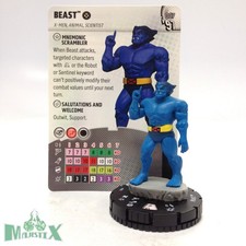 Heroclix X-Men '97 set Beast 007 Common figure w/card 