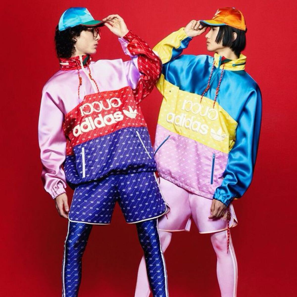 GUCCI adidas Anorak Jacket 691429 Size 46 (Approximately M size) New  with Tags thumbnail 3