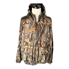 Scent Blocker Plus Men's Hooded Hunting Hoodie Camo Jacket Men's Size 3XL