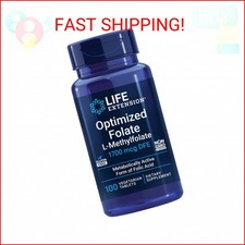 Life Extension Optimized Folate   L-methylfolate   Heart  Brain Support, Health