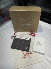 christian louboutin men card wallet