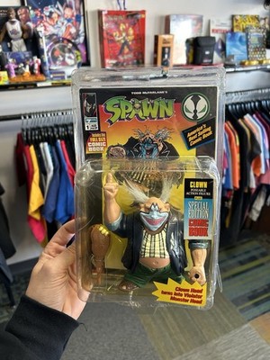 McFarlane Spawn Clown Head Violator Figure Special Edition Comic Series 1994 New