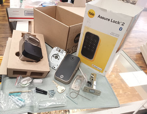 Yale Security Assure Lock 2 with Wi-Fi, Keypad Smart Lock, Satin Nickel *READ*