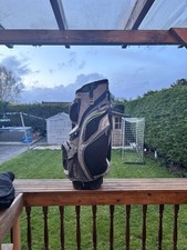 Image of Callaway Golf Org 14 Cart Bag-Black/Titanium/Acid Green