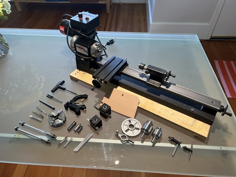 Sherline 17” Lathe plus Lots of Accessories 