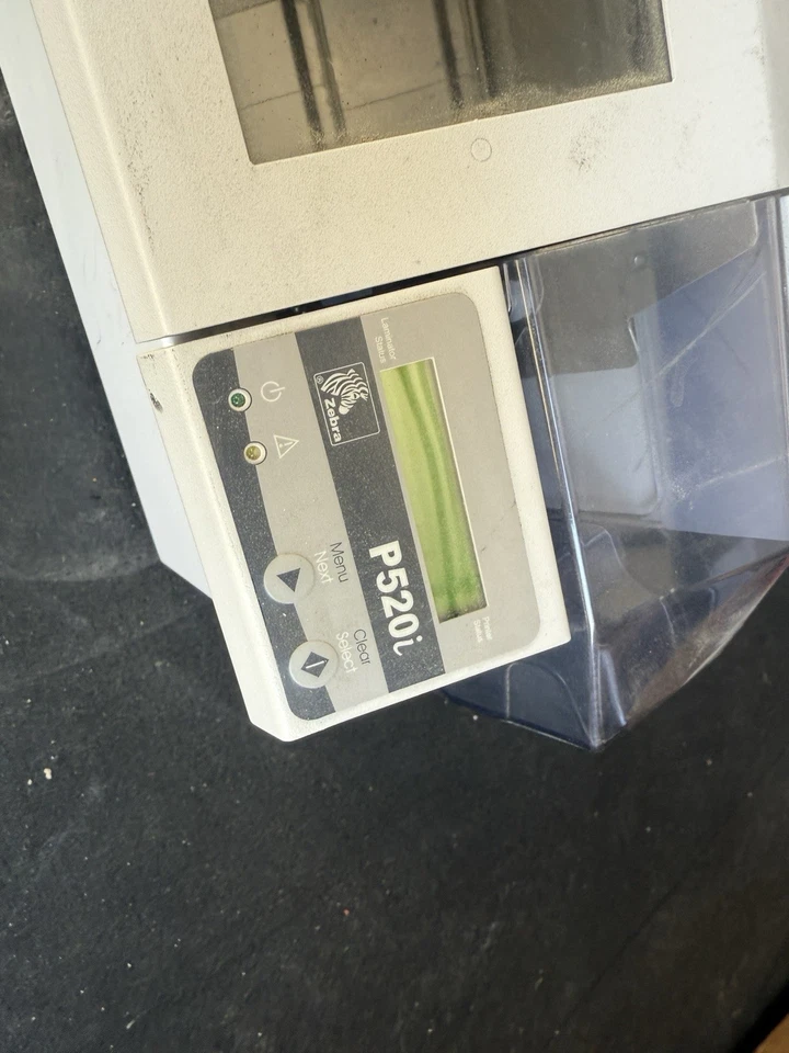 ZEBRA P520I ID CARD PRINTER LAMINATOR - Image 2 of 4