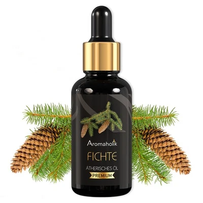 AROMAHOLIK Kiefernöl BIO 100% naturrein, Ätherische Öle für Diffuser, Pine Essential Oils