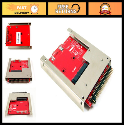 mSATA to 2.5'' IDE Adapter Converter with Aluminum Bracket - Secure mSATA SSD 9.5