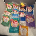 1998 McDonald’s Ty Teenie Beanie Babies Sealed Happy Meal Toy Lot Vintage