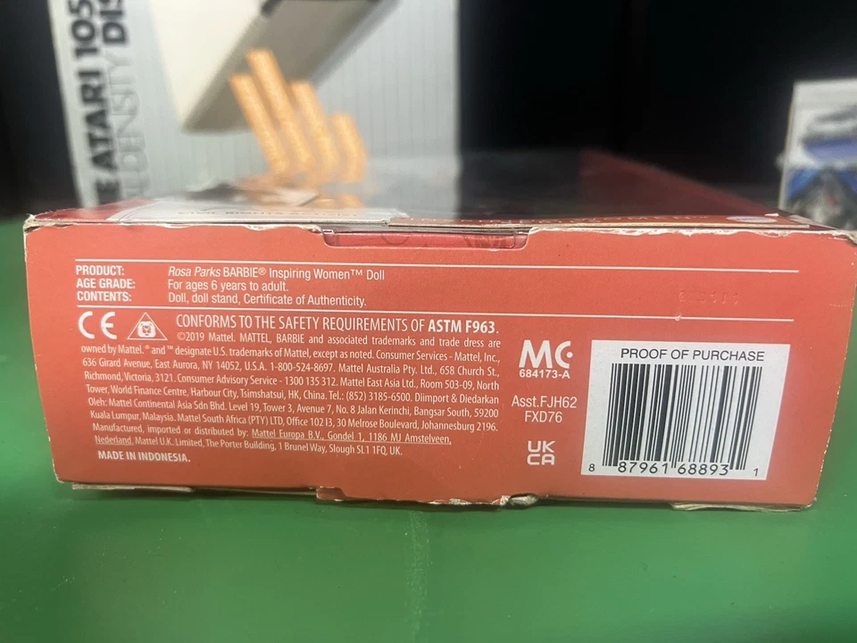 Barbie Signature Rosa Parks Inspiring Women Series Modelo a seguir Derechos Cicil Foto 4 de 4
