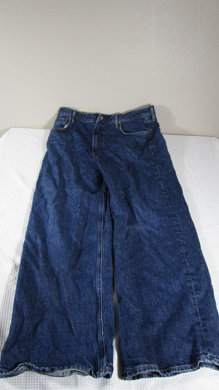 AGOLDE Jeans Mens 32x30 Blue Dark Wash Wide Leg Denim Baggy Relaxed Fit Casual