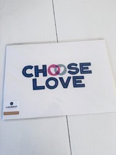 Choose Love Artwork Print, Wall Decor Choose Love, Encouraging Wall Artwork A4