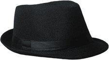 1920S Men Fedora Hat Accessories 20S Men Gangster Costume Accessories Short Brim