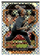 2022 Panini Prizm Draft Picks #PDP168 Will Mabrey Power Plaid #/35
