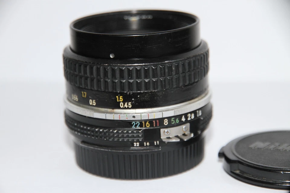 Nikon Nikkor 50mm f/1.8 Standard Prime Lens F Mount. See Description. - Image 4 of 4