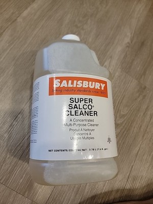 Salisbury Super Salco Industrial Concentrate Cleaner Degreaser Makes 40 Gallons 