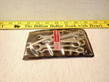 Vintage Sears Craftsman 10pc Combination Ignition Wrench Set 9 43441 Made In Usa