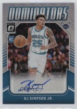 2024-25 Panini Donruss Optic Holo Prizm 87/99 KJ Simpson Jr #RDS-KJS Auto 0ch